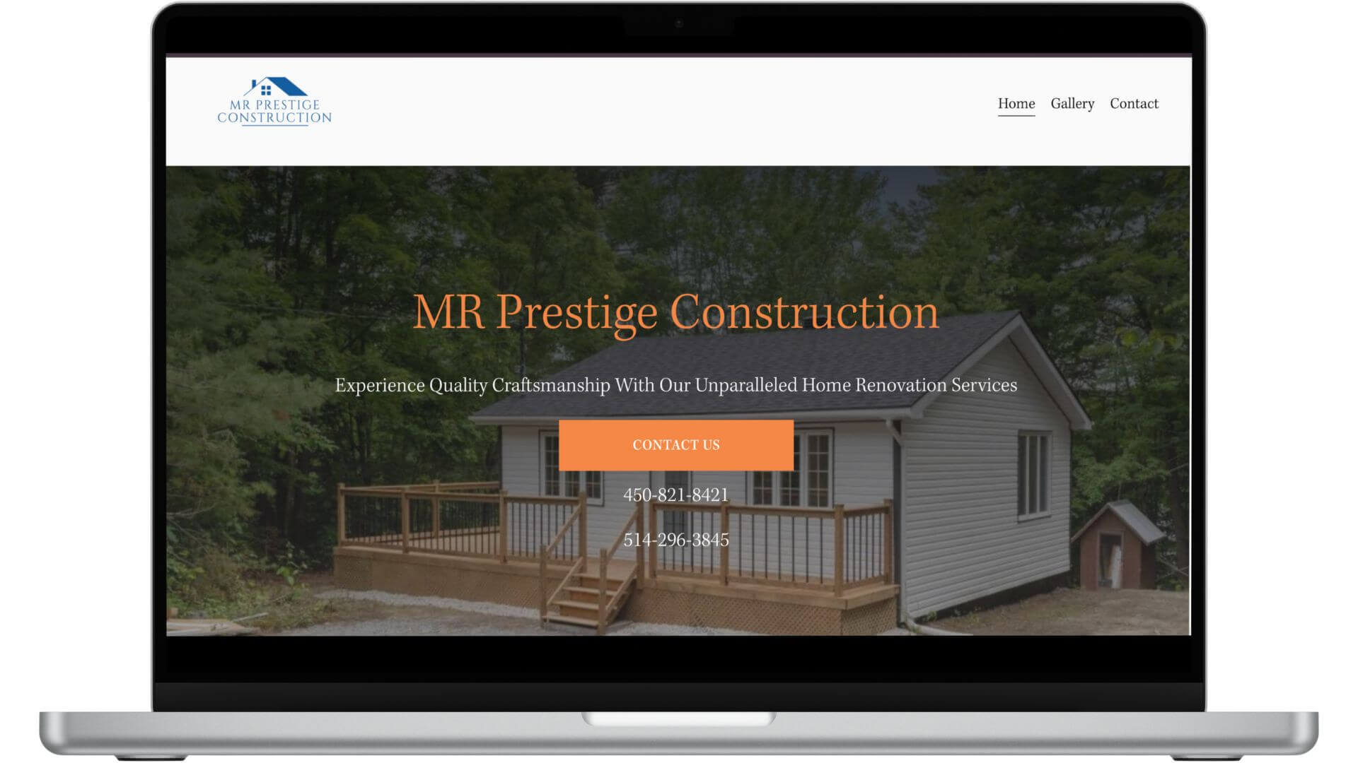 MR Prestige Construction Homepage